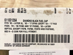 Tampa de Combustivel - Diamond Black - Original Harley Davidson - Seminova - Código: 2654
