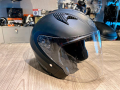 Capacete Aberto - Original Harley Davidson com visor solar interno - Tamanho 58 usado - Código: 2655