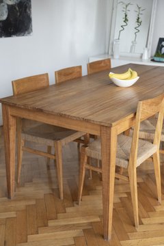 n.10 - MESA DE COMEDOR ENTABLONADA - comprar online