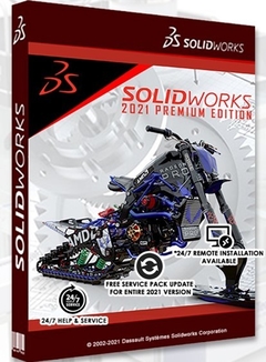 SolidWorks Premium 2021 Vitalício