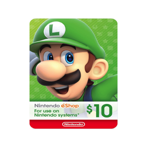 Tarjeta Nintendo eShop Card U$10