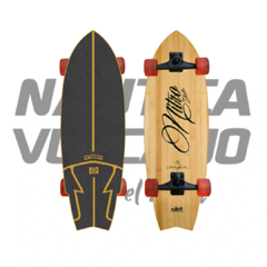 Tabla simulador de surf longboard nitro SK8 Bamboo.