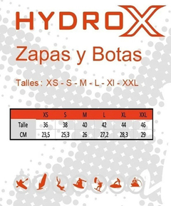 Zapatillas Neoprene 3mm Hydrox Nauticas Kayak - comprar online