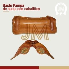 Basto Pampa Suela Con Caballitos