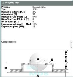 Discos Freio Traseiro Pt Cruiser 2003 A 2014 2.0 2.4 16v - comprar online