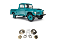 Kit Freio Disco Dianteiro Jeep Willys F75 Rural 4x4 C/Pinças