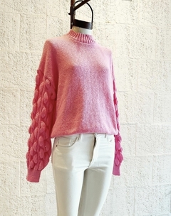 Sweater mangas labradas - Pilar Prada 
