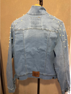 Campera de Jean con perlas en internet