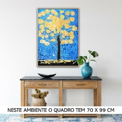 Quadro Ipê Amarelo - Reprodução em Tela