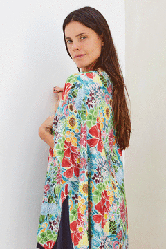 Kimono Floral YUMI - comprar online