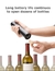 Imagem do Saca-rolhas elétrico recarregável e automático abridor de garrafas de vinho com cabo USB