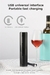 Saca-rolhas elétrico recarregável e automático abridor de garrafas de vinho com cabo USB na internet
