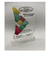 Premio 18cm x 13cm ACR Acrilico cristal ABS Virgen con base, Importado®,Impreso a COLOR Cada Uno, MINIMO de compra x 6 Premios