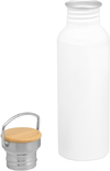 botellas con tapa bamboo, ACERO 750ml, CADA UNA, OPCION GRABADA - comprar online