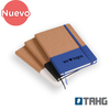 cuaderno A5 eco corcho Medidas 21x14.5cm Cuaderno anotador, Con Logo, Cada Uno - Mínimo de compra 100 unidades