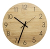 Reloj Pared Bamboo a Pila, Mínimo de compra 30 unidades