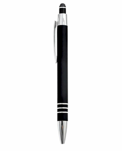 Bolígrafos Metálicos negro mate Touch con logo impreso, CADA UNO, minimo de compra 200 unidades - comprar online