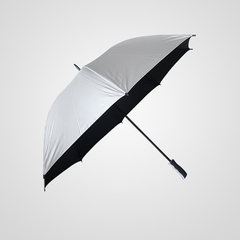 Paraguas tipo Golf ( colores azul, negro y plateado), Cada uno x 60 unidades mínimo en internet