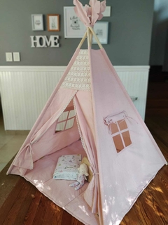 Carpa Tipi Romántica Rosa - tienda online