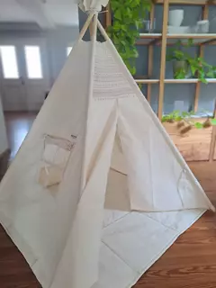 Carpa Tipi Romántica Crudo lisa