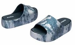 Melissa Free Platform Slide Denim