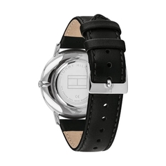 Reloj Tommy Hilfiger James Original - Cuero Negro - - comprar online