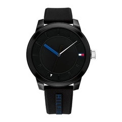 Reloj Tommy Hilfiger Denim - Caucho negro - en internet