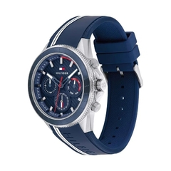 Reloj Tommy Hilfiger Aiden - Caucho Azul - comprar online