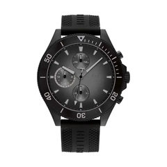 Reloj Tommy Hilfiger Larson - Caucho Negro -