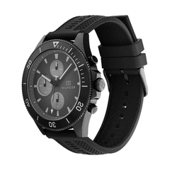 Reloj Tommy Hilfiger Larson - Caucho Negro - - comprar online