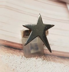 Anillo plata estrella irregular