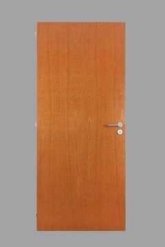 puerta placa cedro 0,88x2.05 marco de chapa muro 15