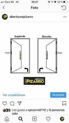 Puerta Simil Madera Marca Nexo - Aberturas Pizarro