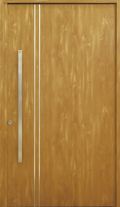 Puerta Pivotante Simil Madera 1.15x2.00