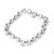 Pulsera Rolo 8 Mm Acero Blanco - comprar online