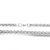 Cadena Espiga, 7 Mm 60 Cm, Acero Blanco - comprar online