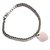 Pulsera Pelotitas Con Dije Corazón Esmaltado Rosa D&K - comprar online