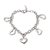 Pulsera D&K Con Varios Corazónes - comprar online