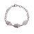 Pulsera D&K Con Tres Dijes Mano De Fatima - comprar online