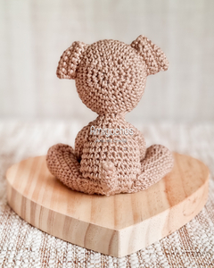 Cãozinho Caramelo Amigurumi na internet