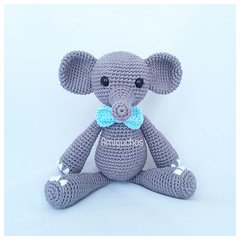 elefante amigurumi