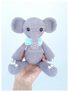 Elefante Ralf Amigurumi - loja online