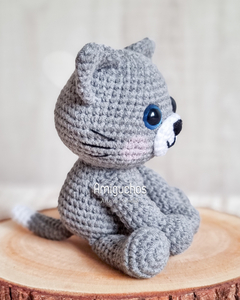 Gatinho Kawaii Amigurumi - comprar online