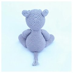 Hipopótamo Amigurumi - Amiguchos Arte em Crochê