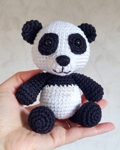 ursinho panda amigurumi