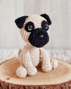 Mini PUG Amigurumi