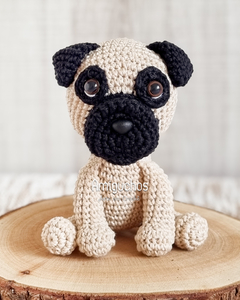 Mini PUG Amigurumi - comprar online