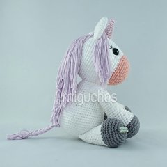 Unicórnio Pistache Amigurumi - Amiguchos Arte em Crochê