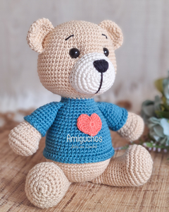 Urso Theo Amigurumi - comprar online