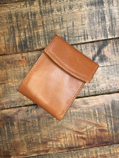 Billetera de cuero con bolsillo para monedas rojo negro azul suela marron Art. 274 - tienda online
